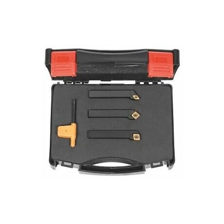 Holex Indexable Turning Toolholder, SCLCL 1212F09; SDJCL 1212F07; SSSCL 1212F09, for CC 3 Inserts, L-Hand 265131 12